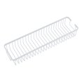 thumbnail image 1 of Estante de almacenamiento resistente con marco de metal decorativo, resistente al desgaste Blanco, 1 of 8