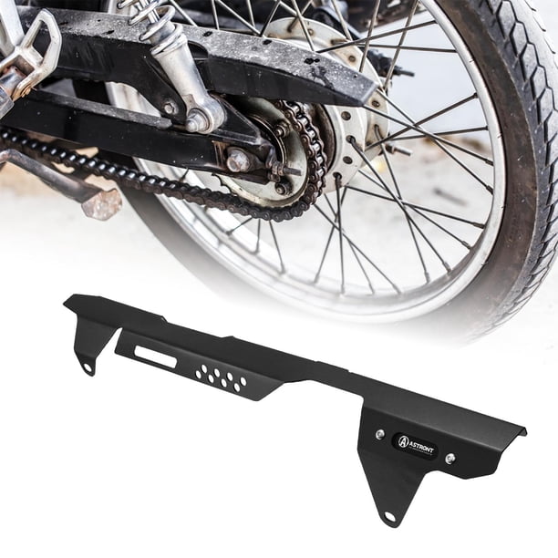 Cubierta protectora de cadena de protección de piñón resistente para ct125 Negro
