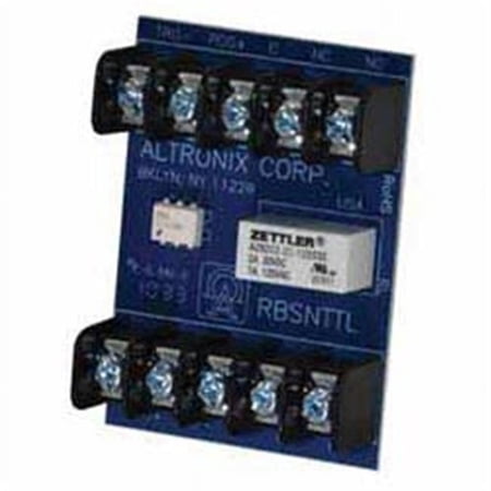 UPC: 0782239930364 | Altronix RBSNTTL 1 mA Ultra Sensitive Relay Module