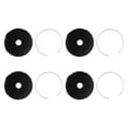 thumbnail image 2 of FRCOLOR Dust-proof Covers 4 Pcs Wheel Center Hub Auto Rim Refit Dust-proof Covers Styling Accessories,2.36"X2.36"X0.59", 2 of 4