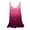 Hot Pink, variant on Aofany 2025 Womens Tank Tops Women Casual Summer Loose Sleeveless Round Neck Gradient Vest Tunic Blouse Tops