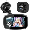 thumbnail image 1 of Shybaby 1080P Baby Car Mirror, 4.3 Baby Car Camera Monitor with 170° Wide View, HD Night Vision Function and Reusable Sucker Bracket, Safety Rear Facing Car Set Camera for Infants Kids Toddlers, 1 of 5