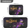 thumbnail image 2 of Flying Witch Kitchen Rugs 2 Pieces, Halloween Night Floor Mat Room Area Rug Washable Carpet Perfect for Living Room Bedroom Entryway Carpet Runner, 2 of 7