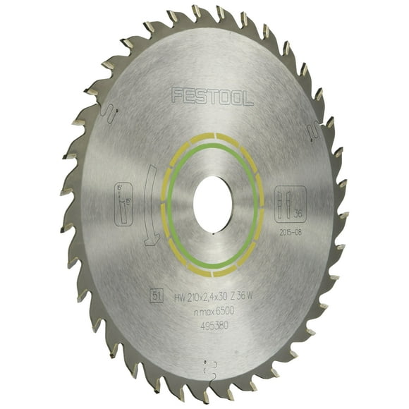 Blade Festool Universal para sierra de corte por inmersión TS 75, 36 dientes