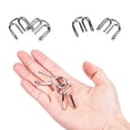 thumbnail image 2 of Metal Wire Puzzle 8Pcs/Set Metal Wire IQ Mind Brain Teaser Educational Game Toy for Adult Kids, 2 of 4