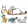 thumbnail image 2 of asddcavvf Scratch Cat Car Stickers Cute Cat Car Stickers and Stickers Cat Bumper Stickers Funny Vehicle Window Stickers Car Stickers Kids Valentines Stickers Night Kids Sticker Cute Sticker Book, 2 of 3