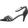 thumbnail image 3 of Women's David Tate Terra Black Satin 8 W, 3 of 6