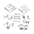 thumbnail image 2 of Kit de piezas para coche RC 1/10, accesorio de copa de dirección, reemplazo directo, portátil premium Plata, 2 of 9