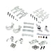 thumbnail image 2 of Kit de piezas para coche RC 1/10, accesorio de copa de dirección, reemplazo directo, portátil premium Plata, 2 of 9