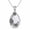 Sunflower, variant on Midir&Etain  Opal Sunflower Necklace White Gold Plated Vintage Floral Pendant Jewelry Gift for Her Women Mom