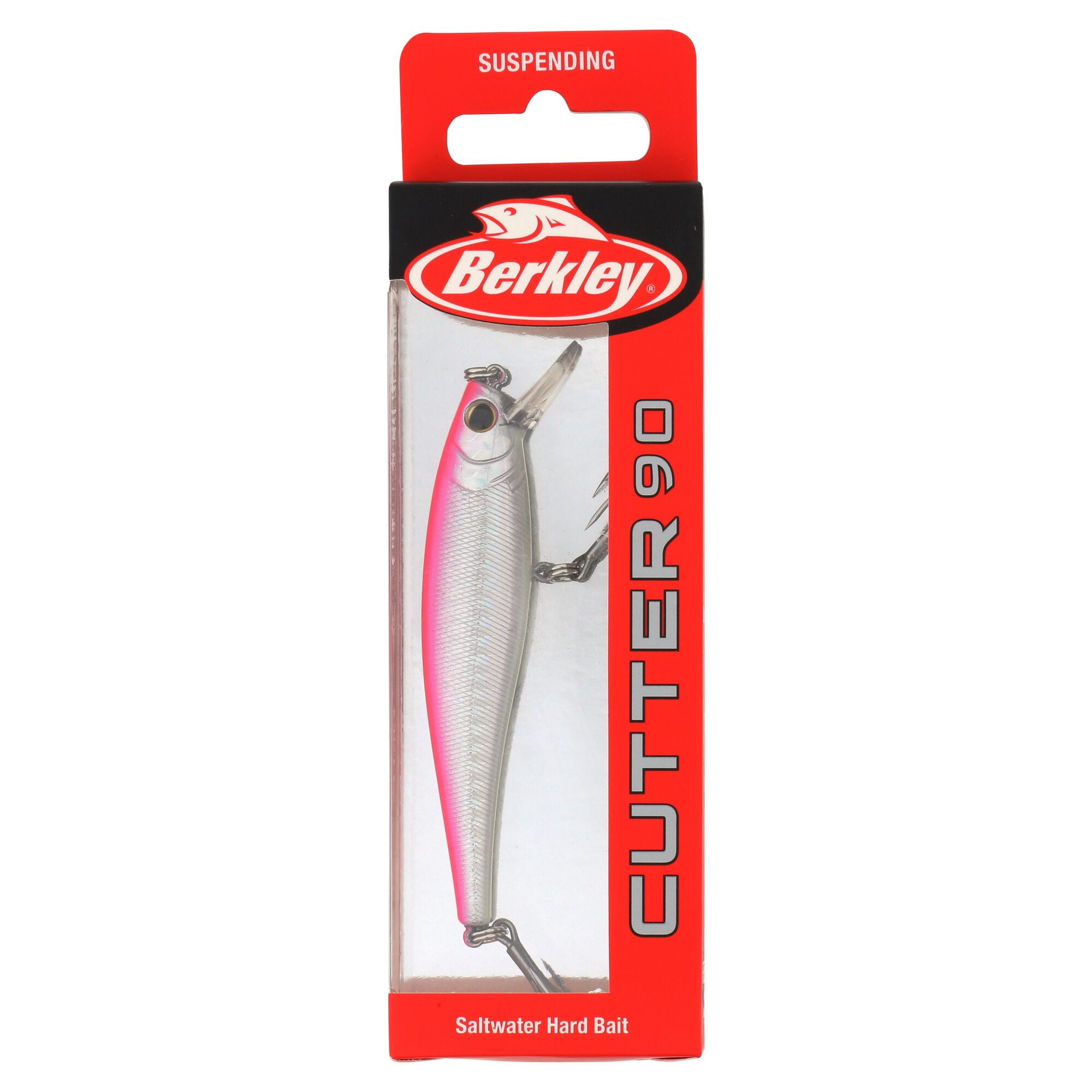 Berkley Cutter Saltwater, 3.5 in, Jerkbaits, Pink Silver (1 Count)