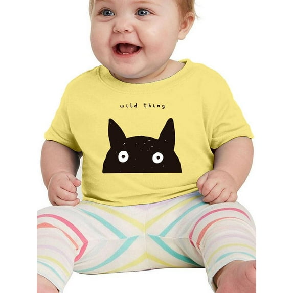 Cute Little Wild Thing. T-Shirt Infant -Image by Shutterstock, 6 Months