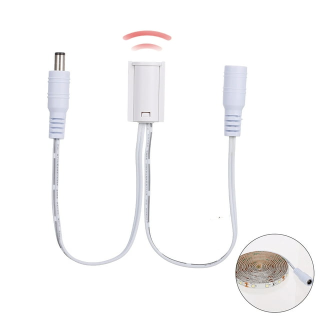 Amdohai Motion Sensor for Strip Light LED Strip Light Switch Hand Sweep Smart Switch for LED Strip Lights