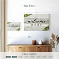 thumbnail image 3 of Elephant Stock Rustic Welcome Home Wall Sign Wall Art - Horizontal Canvas Wall Art - Living Room Wall Decor - Wall Signs Canvas - Gray And Black Decor By Natalie Carpentieri - 12" x 8", 3 of 4