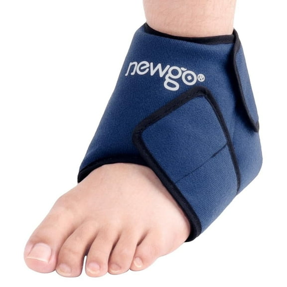 NEWGO Ankle Ice Pack Wrap Reusable Ice Pack for Ankle Injuries