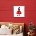 thumbnail image 4 of Stupell Industries Glam Chic Christmas Gal Gray Framed Giclee Art, 17 x 17, by Amanda Greenwood, 4 of 8