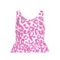 thumbnail image 4 of Girls Dress Pink Shinning Leopard Casual Sundress 4 Years, 4 of 6