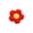 A, variant on Refrigerator Magnets Cute Red Flower Magnet Set, Strong Magnetic Whiteboard Magnets for Notes Photos as Kitchen Home Office Decoration