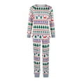 thumbnail image 1 of Seyurigaoka Parent-child Pajamas, Christmas Tree Print Pullover, Pants, Jumpsuit, 1 of 5
