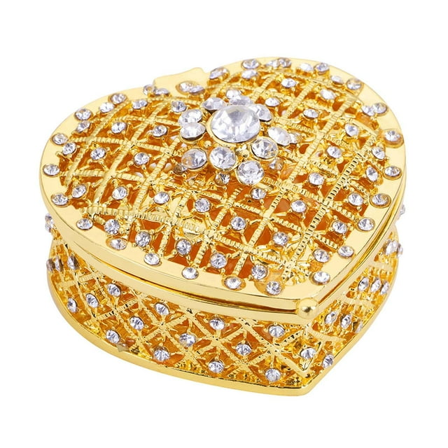 Caja de Joyería Strade Fareast Limited en forma de corazón para almacenamiento de joyas Ani Oro