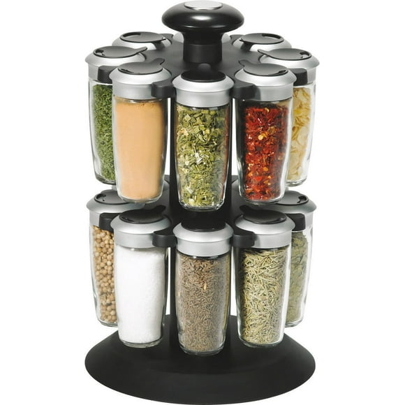Trudeau Axia 16-Bottle Spice Carousel