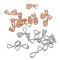 thumbnail image 3 of 10 Piezas Colgante Fianza Conector Slider 26x9x7mm - Platino perfecl Pinch Bails Encontrar pinza pinza, 3 of 8