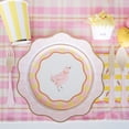 thumbnail image 3 of Bonjour Fête Easter Chick Small Paper Dessert Plates, Disposable Party Supplies, 8 Count, 8 Inch, Easter, Spring, 3 of 11