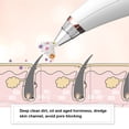 thumbnail image 3 of Vacuum Blackhead Pore Remover,Electric Facial Pore Cleaner Skin  Machine With 6 Replacement Probes Of Various Functions And Large Display Screen,Portable USB Rechargeable, 3 of 8