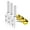 White, variant on 3Pcs Fishing Rod Tip Light with Bell, LED Bite Alarm Alert for Night Fishing, Clip On Glow Stick for Pole Tips, Smart Light for Bass Trout Catfish Crappie, Strike Alert, Fishing Rod Light Beacon