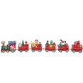 thumbnail image 5 of Board Xmas Train Decor for Tabletop Adornment and Photo Prop 1pc, 5 of 5