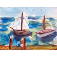 thumbnail image 1 of Betsy Drake DM933G Two Sailboats Doormat 30 x 50, 1 of 1