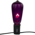 thumbnail image 5 of Northlight Edison E17 Halloween Light Set - Orange and Purple - 9' Black Wire - 10ct, 5 of 8