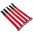 thumbnail image 1 of DUUTI 5Pcs Set Lightweight Nylon Bicycle Handlebar Straps for Air Pump, Flashlight More with Hook and  Closure Durable, Portable Cycling Accessory, 1 of 7