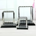 thumbnail image 1 of Classic Newtons Cradle Kinetic Balls School Educational Prop Toy Desktop Decor, 1 of 10