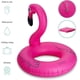 thumbnail image 4 of Large Bright Pink Flamingo Ring Float 116x96cm, Pool Toy Rubber Ring For Swimming Pool Outdoor Party Adults or Kids, 4 of 5