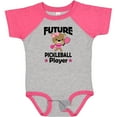 thumbnail image 3 of Inktastic Future Pickleball Player Girls Girls Baby Bodysuit, 3 of 5