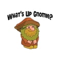 thumbnail image 2 of CafePress - Whats Up Gnomie -  Round Wood Ornament 4", 2 of 2