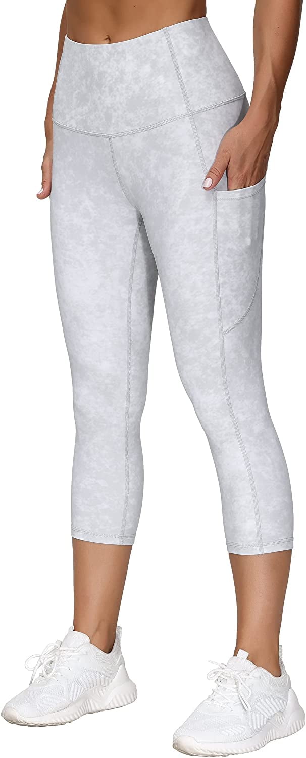 THE GY PEOPLE Thick High Waist Yoga Pants With Pockets, Tuy Control