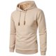 thumbnail image 4 of pstuiky mangas largas para hombre, Blusa de manga larga con capucha y cordón de color liso para hombre Tops de talla grande para hombre s, 4 of 5