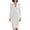 White, variant on Sheghy Women Fall Collared Long Sleeve Knee Length Dress Single Button Waist
