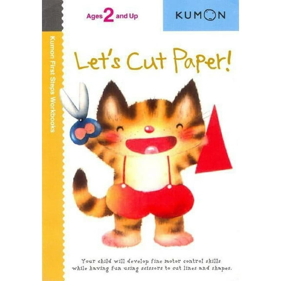Kumon First Steps Workbooks Kumon Let's Cut Paper, (Hardcover)