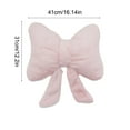 thumbnail image 3 of Fufafayo under $5 Bow Pillow, Soft Bow Decorative Pillows, Cute Bow Throw Pillows, Home Decor Bow Shaped Plush Pillow for Bedroom Sofa Couch, 16x12.20Inch, 3 of 6