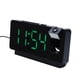 thumbnail image 4 of Monstrate Reloj con espejo Digital grande, funciones múltiples, reloj de espejo silencioso y atemporal, estilo único grande de pared Electrónica luz azul, 4 of 6
