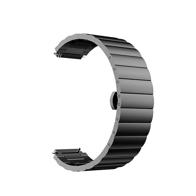 Hearth & Gear 【20mm】 Stainless Steel Metal Strap With Superior Durability And Stylish Compatible With Smartwatch Watch Quartz for Men Analog Watch Fashion for Men Men Digital Stainless for Men Small