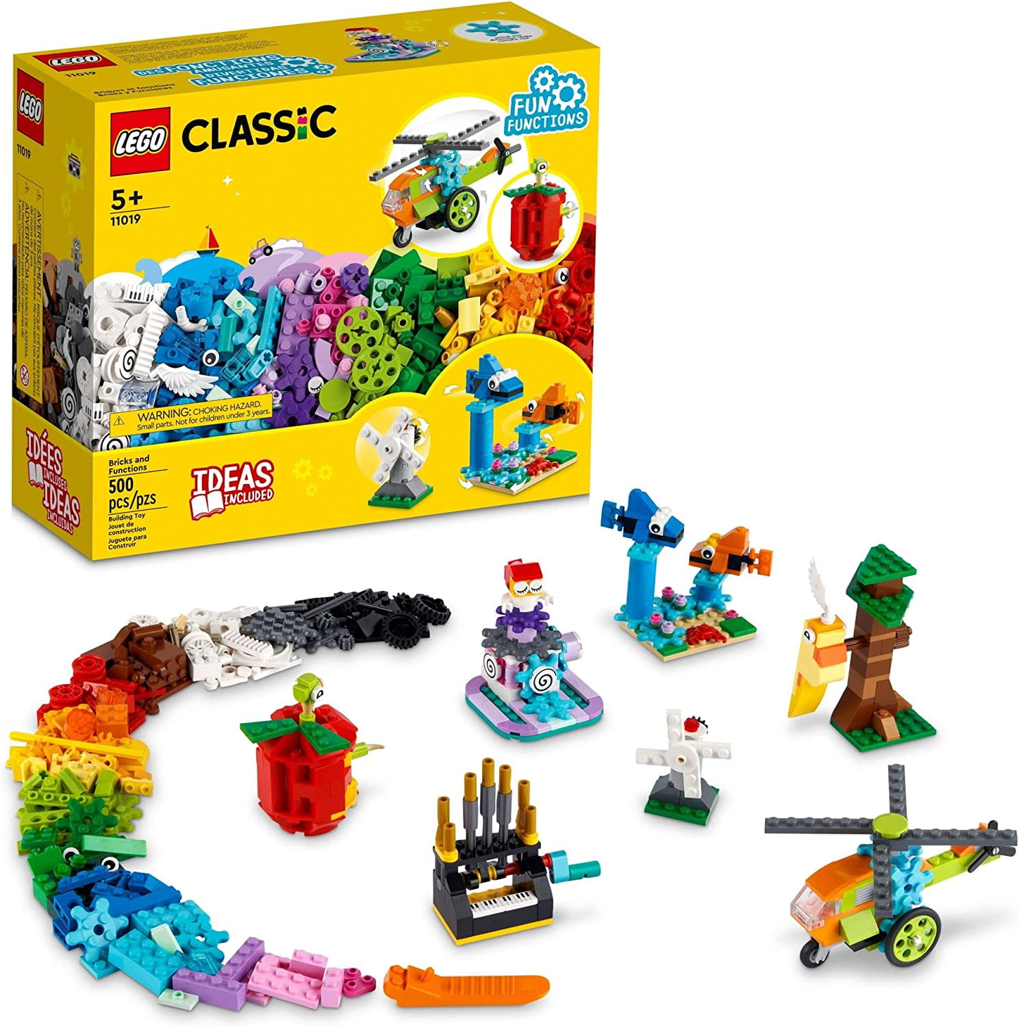 LEGO Bricks and Functions 11019 Building Set (500 Pieces)