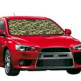 thumbnail image 2 of Kdxio Camouflag Print Front Windshield Sun Shade,Folding Auto Sunshade for Car Truck SUV-, 2 of 7