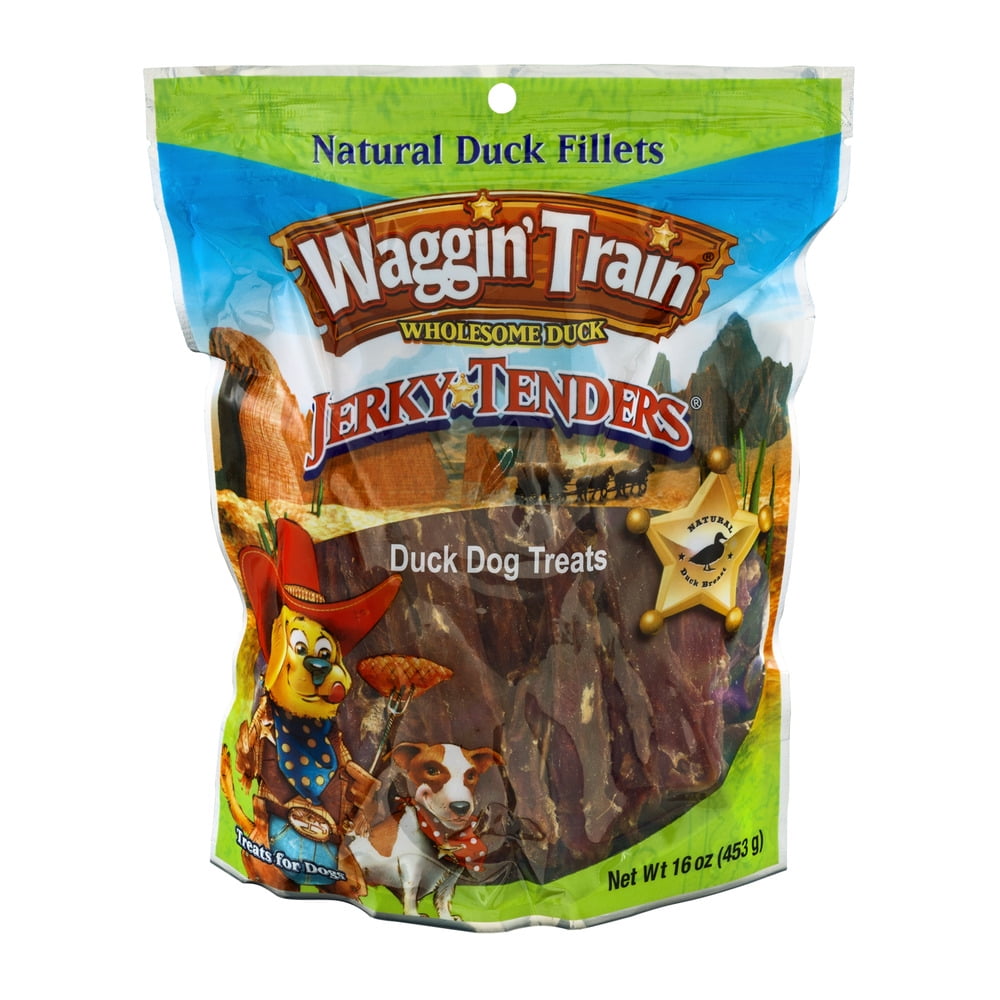 Purina Waggin' Train Jerky Tenders Duck Dog Treats, 16 oz