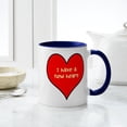 thumbnail image 4 of CafePress - I Have A New Heart Mug - 11 oz Ceramic Mug - Novelty Coffee Tea Cup, 4 of 4