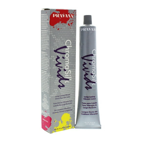 ChromaSilk Vivids Long-Lasting Vibrant Color - Pink by Pravana for Unisex - 3 oz Hair Color