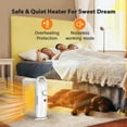 thumbnail image 3 of AirChoice 700W Oil Filled Radiator Heater with Adjustable Thermostat, Automatic Power-off For Up to 120 Sq.Ft, 3 of 7